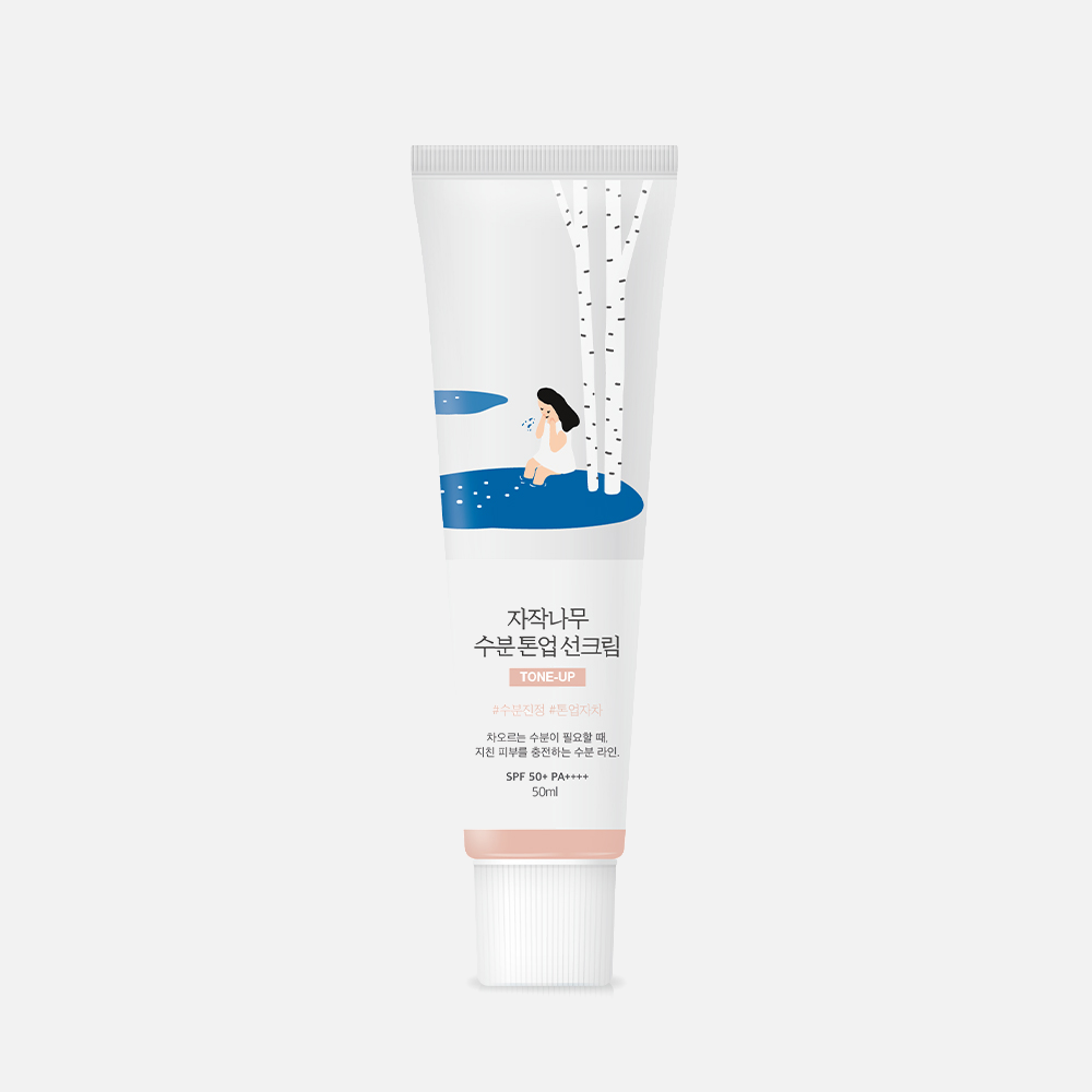 Round Lab - Birch Juice Moisturizing Tone-Up Sunscreen SPF50+ – 50 ml