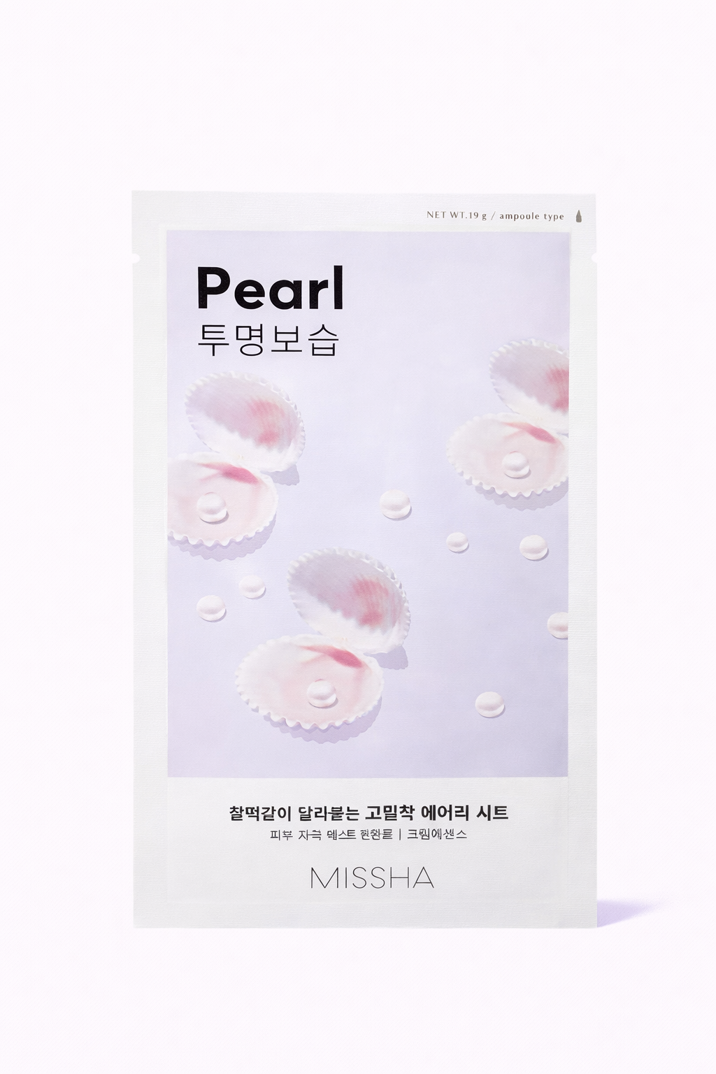 Missha Sheet Mask Brightening Mask Pearl 19g