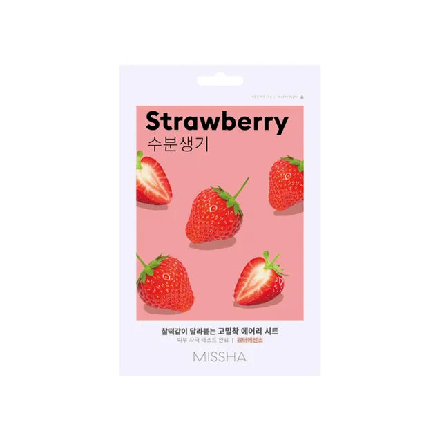 Missha Strawberry Airy Fit Nourishing Sheet Mask 19g