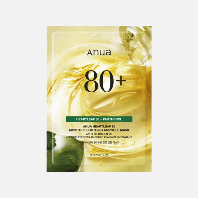 Anua Heartleaf 80 Moisture Soothing Ampoule Mask, 1pc