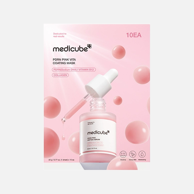 Medicube PDRN Pink Vita Coating Mask x10