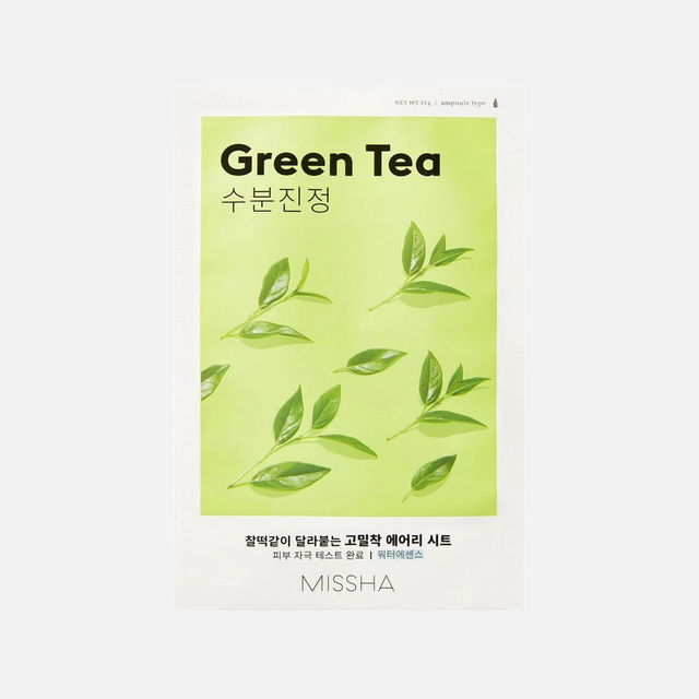 Missha Airy Fit Green Tea Sheet Mask 19g