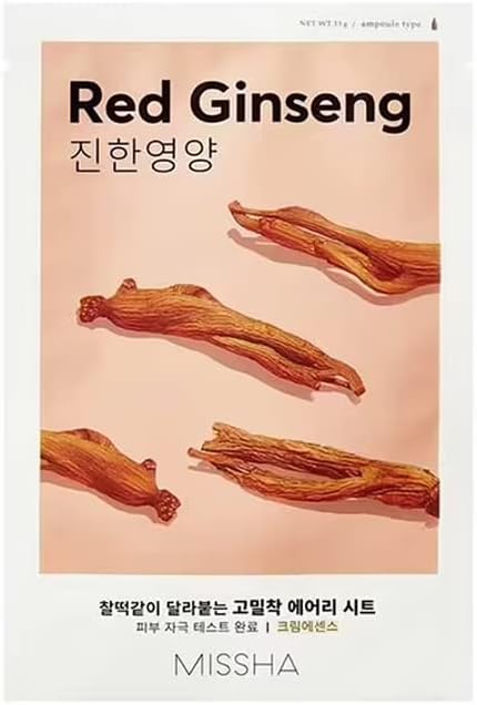 Missha Red Ginseng Airy Fit Sheet Mask 19g