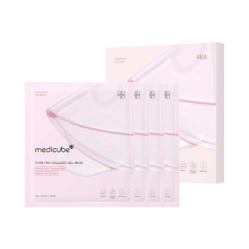 Medicube Salmon DNA PDRN Pink Collagen Jelly Gel Mask ( 4 masques )