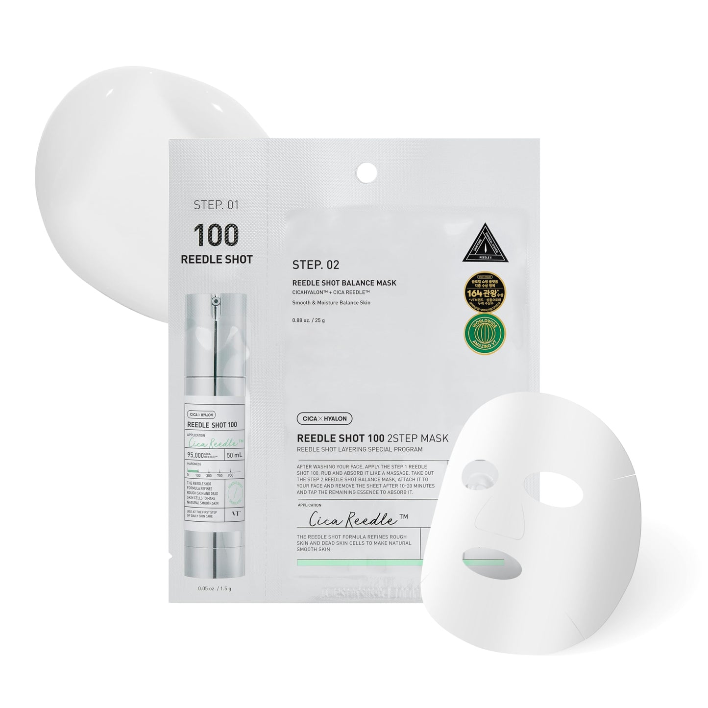 Vt Reedle Shot 100 2-Stage Mask