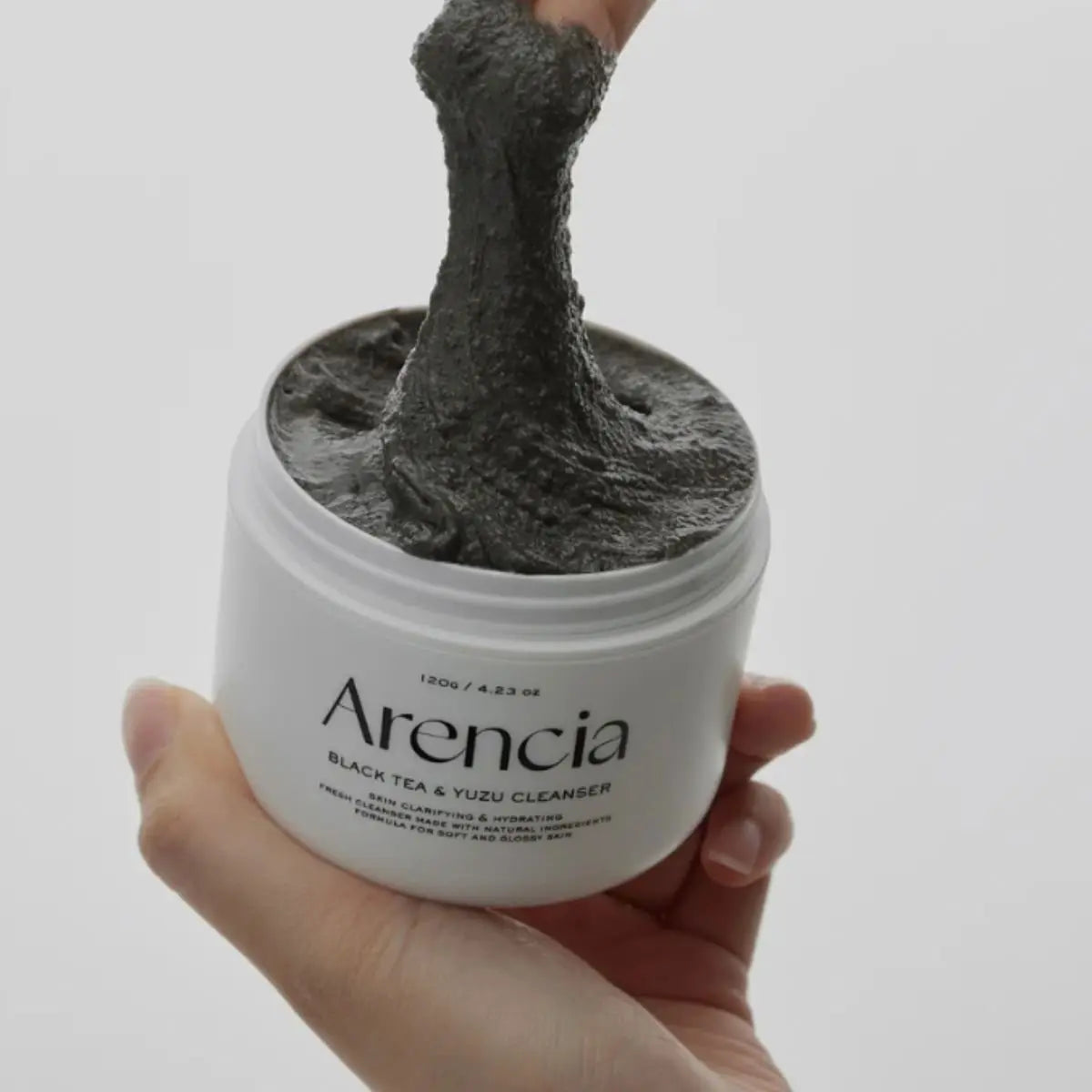 Arencia Black Tea & Yuzu Rice Mochi Cleanser 120g