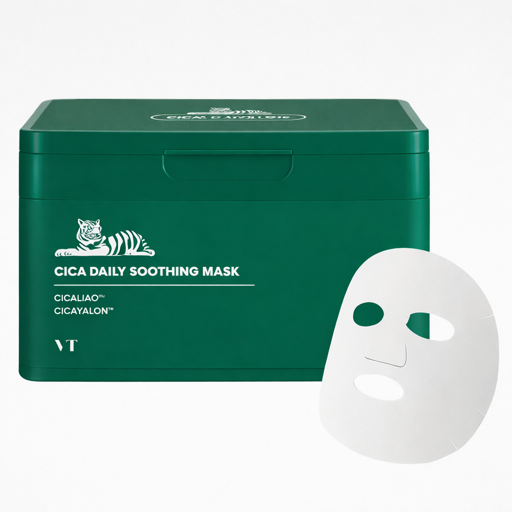 Vt Cosmetics Cica Daily Soothing Mask 30 Masques