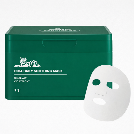 Vt Cosmetics Cica Daily Soothing Mask 30 Masques
