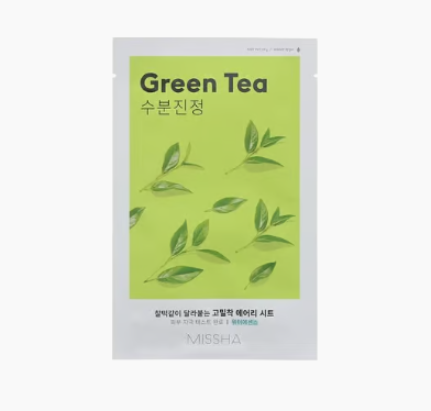Missha Airy Fit Green Tea Sheet Mask 19g