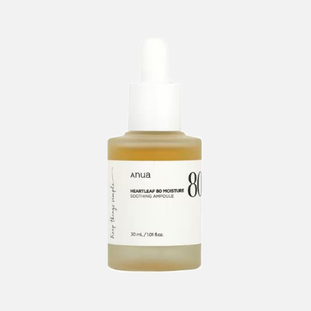 Anua Heartleaf 80% Moisture Soothing Ampoule
