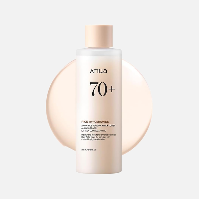 Anua Rice 70 Glow Milky Toner - 250 Ml