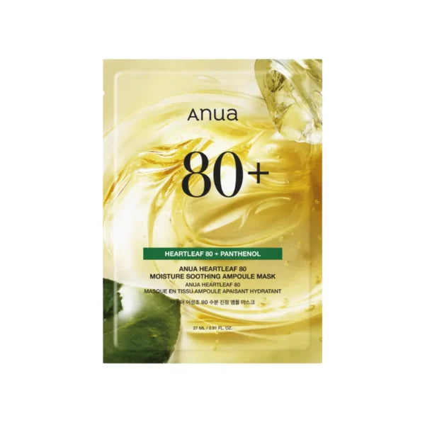 Anua Heartleaf 80 Moisture Soothing Ampoule Mask, 1pc