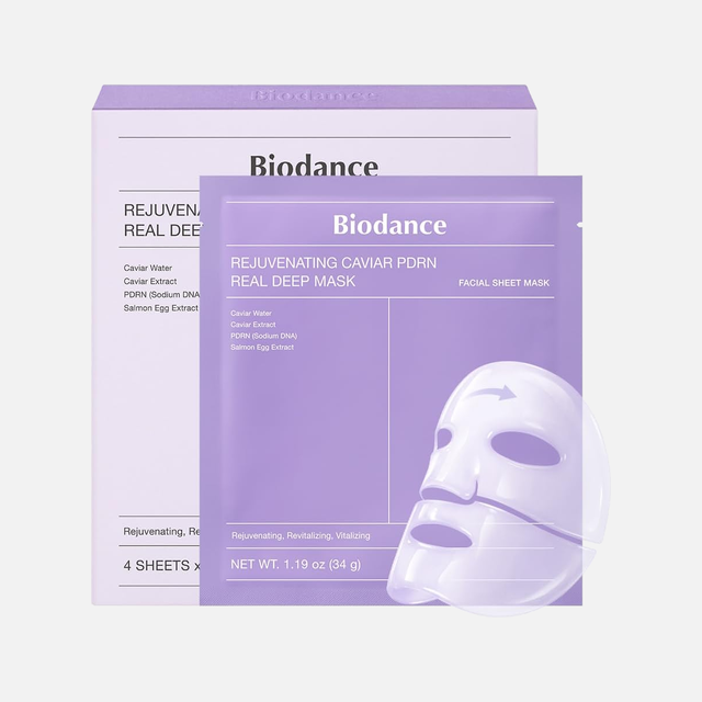 Masque Biodance Caviar PDRN Real Deep Masques x4