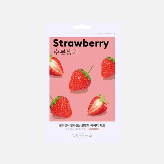 Missha Strawberry Airy Fit Nourishing Sheet Mask 19g